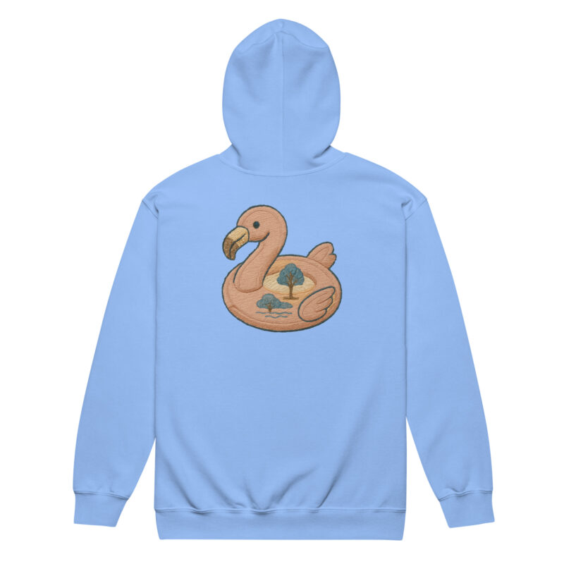 „Gestickt? Denkste!“ – Unisex Heavy-Blend Zip Hoodie – Zipper – HOB Products