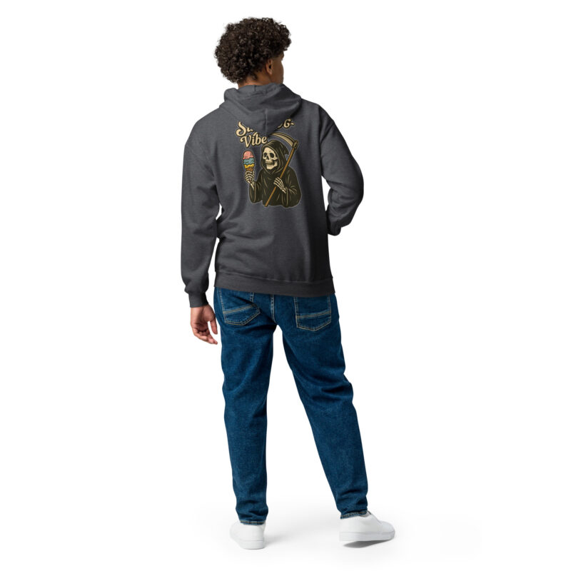 „Eiskalt erwischt“ – Unisex Heavy-Blend Zip Hoodie – Zipper – HOB Products