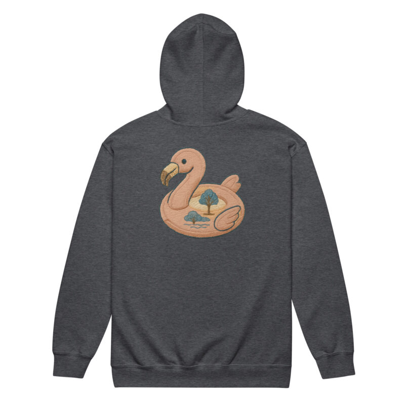 „Gestickt? Denkste!“ – Unisex Heavy-Blend Zip Hoodie – Zipper – HOB Products