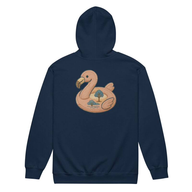 „Gestickt? Denkste!“ – Unisex Heavy-Blend Zip Hoodie – Zipper – HOB Products