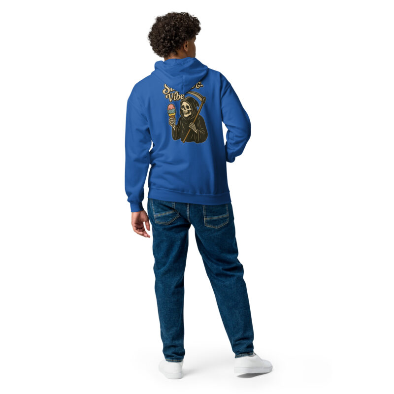 „Eiskalt erwischt“ – Unisex Heavy-Blend Zip Hoodie – Zipper – HOB Products