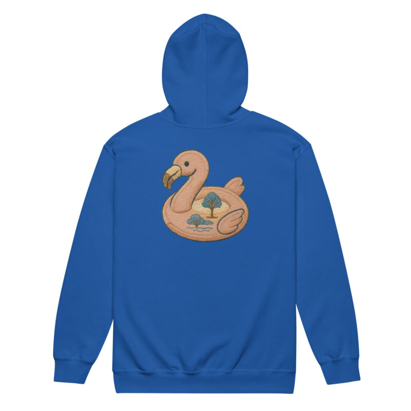 „Gestickt? Denkste!“ – Unisex Heavy-Blend Zip Hoodie – Zipper – HOB Products