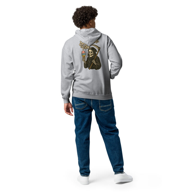 „Eiskalt erwischt“ – Unisex Heavy-Blend Zip Hoodie – Zipper – HOB Products