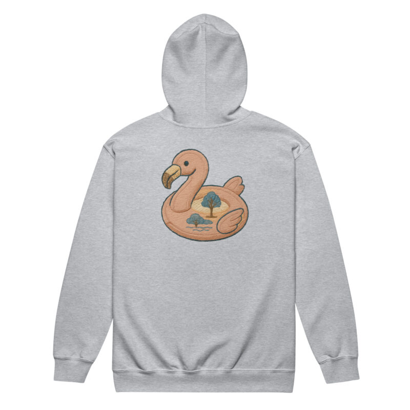 „Gestickt? Denkste!“ – Unisex Heavy-Blend Zip Hoodie – Zipper – HOB Products