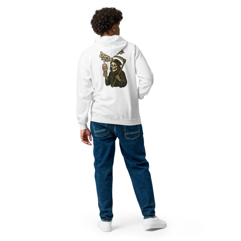 „Eiskalt erwischt“ – Unisex Heavy-Blend Zip Hoodie – Zipper – HOB Products
