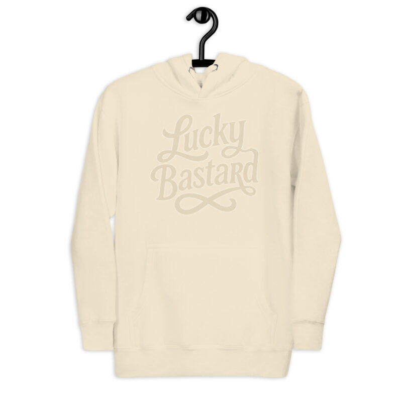 „Lucky Bastard“ – Unisex-Kapuzenpullover – Hoodies – HOB Products