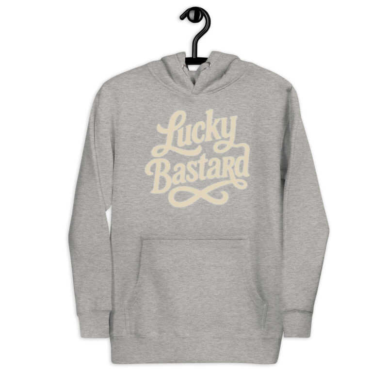 „Lucky Bastard“ – Unisex-Kapuzenpullover – Hoodies – HOB Products