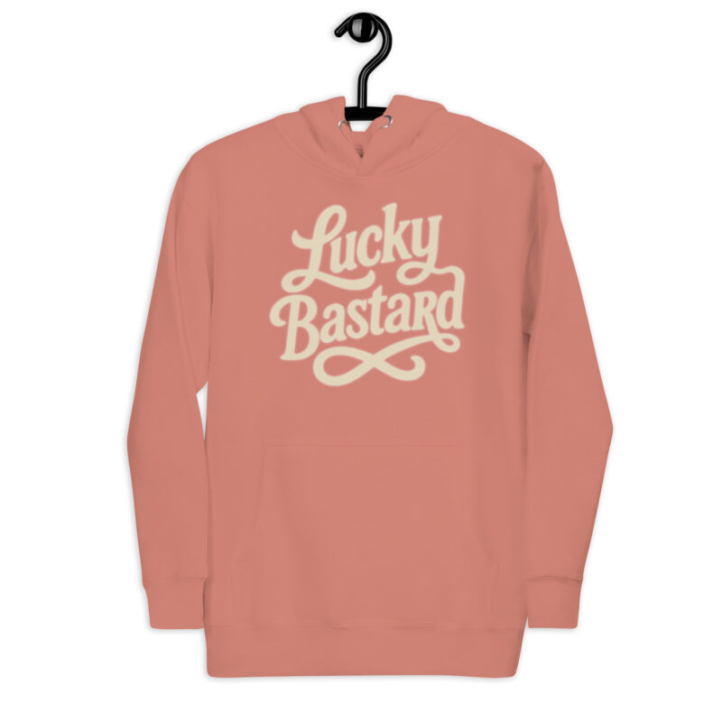 „Lucky Bastard“ – Unisex-Kapuzenpullover – Hoodies – HOB Products