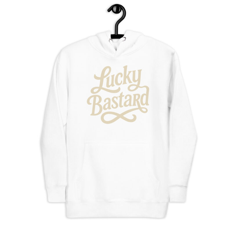 „Lucky Bastard“ – Unisex-Kapuzenpullover – Hoodies – HOB Products