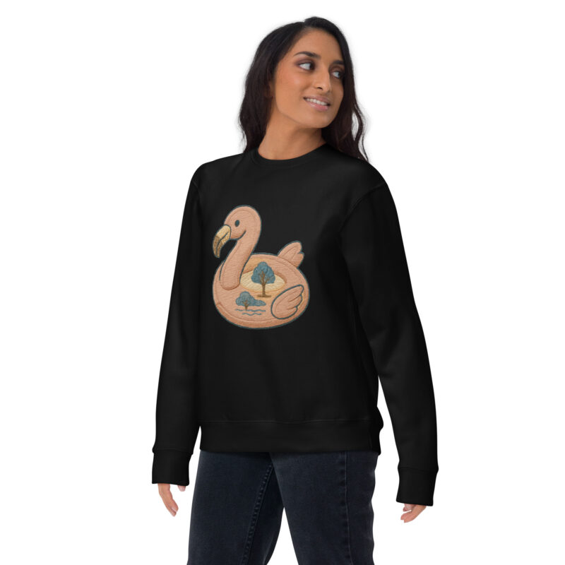 „Gestickt? Denkste!“ – Unisex-Premium-Pullover – Pullover – HOB Products