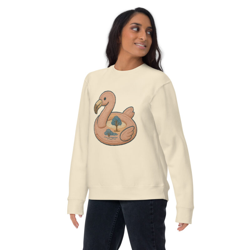 „Gestickt? Denkste!“ – Unisex-Premium-Pullover – Pullover – HOB Products