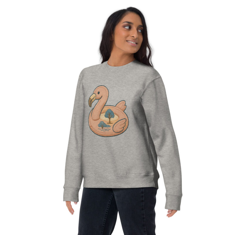 „Gestickt? Denkste!“ – Unisex-Premium-Pullover – Pullover – HOB Products