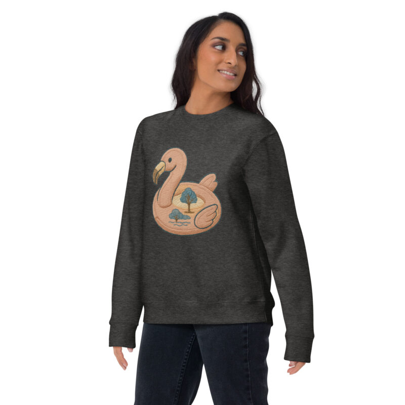 „Gestickt? Denkste!“ – Unisex-Premium-Pullover – Pullover – HOB Products