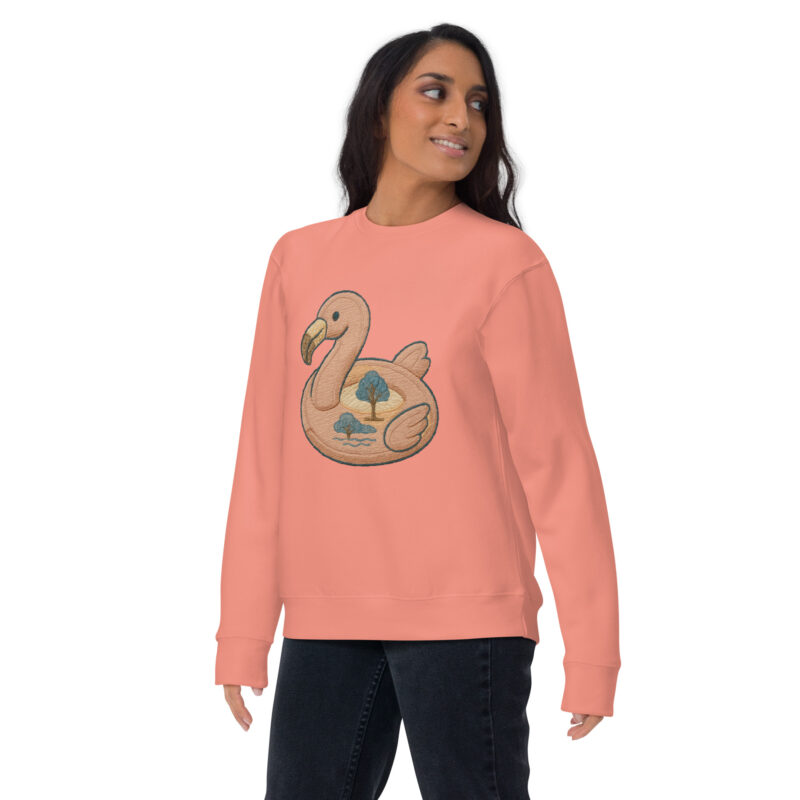 „Gestickt? Denkste!“ – Unisex-Premium-Pullover – Pullover – HOB Products