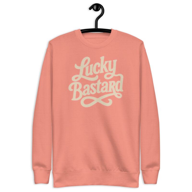 „Lucky Bastard“ – Unisex-Premium-Pullover – Pullover – HOB Products