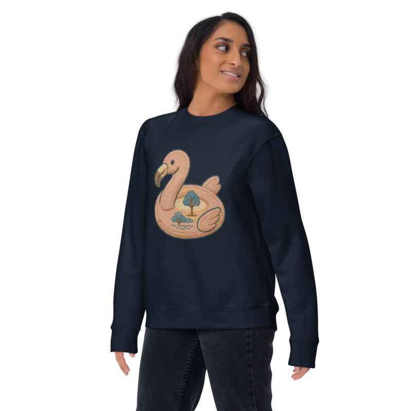 „Gestickt? Denkste!“ – Unisex-Premium-Pullover – Pullover – HOB Products