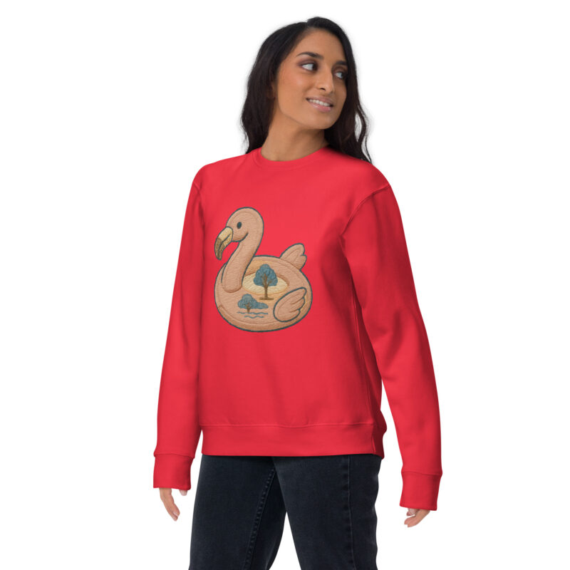 „Gestickt? Denkste!“ – Unisex-Premium-Pullover – Pullover – HOB Products