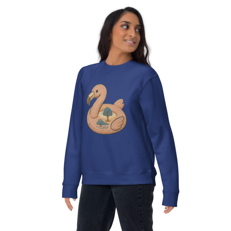 „Gestickt? Denkste!“ – Unisex-Premium-Pullover – Pullover – HOB Products