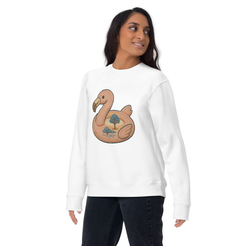 „Gestickt? Denkste!“ – Unisex-Premium-Pullover – Pullover – HOB Products
