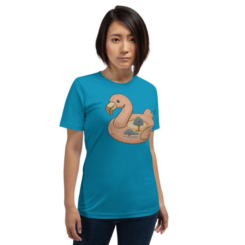„Gestickt? Denkste!“ – Unisex-T-Shirt – T-Shirts – HOB Products