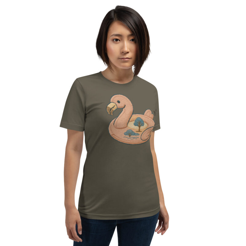 „Gestickt? Denkste!“ – Unisex-T-Shirt – T-Shirts – HOB Products