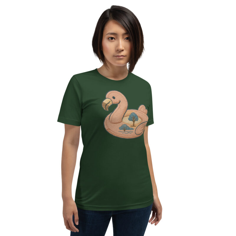 „Gestickt? Denkste!“ – Unisex-T-Shirt – T-Shirts – HOB Products