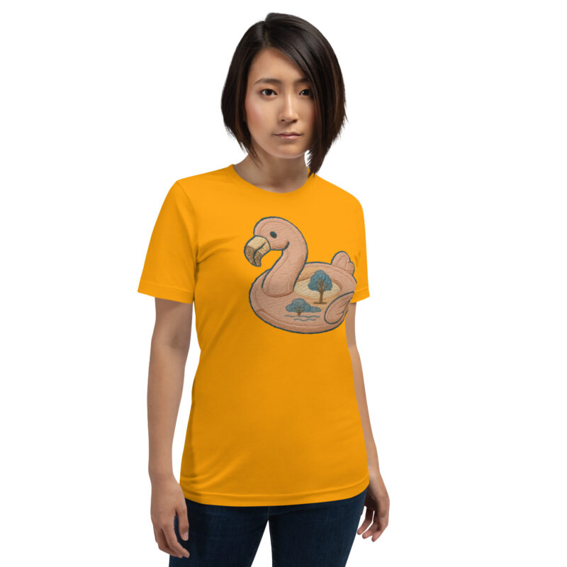 „Gestickt? Denkste!“ – Unisex-T-Shirt – T-Shirts – HOB Products