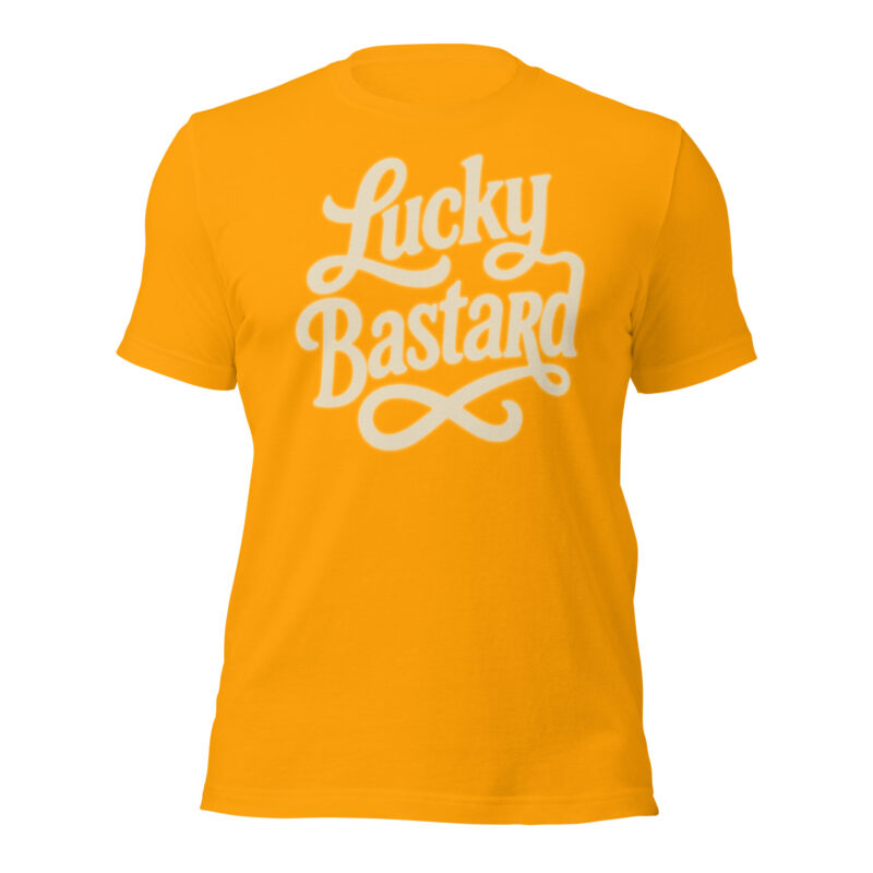 „Lucky Bastard“ – Unisex-T-Shirt – T-Shirts – HOB Products