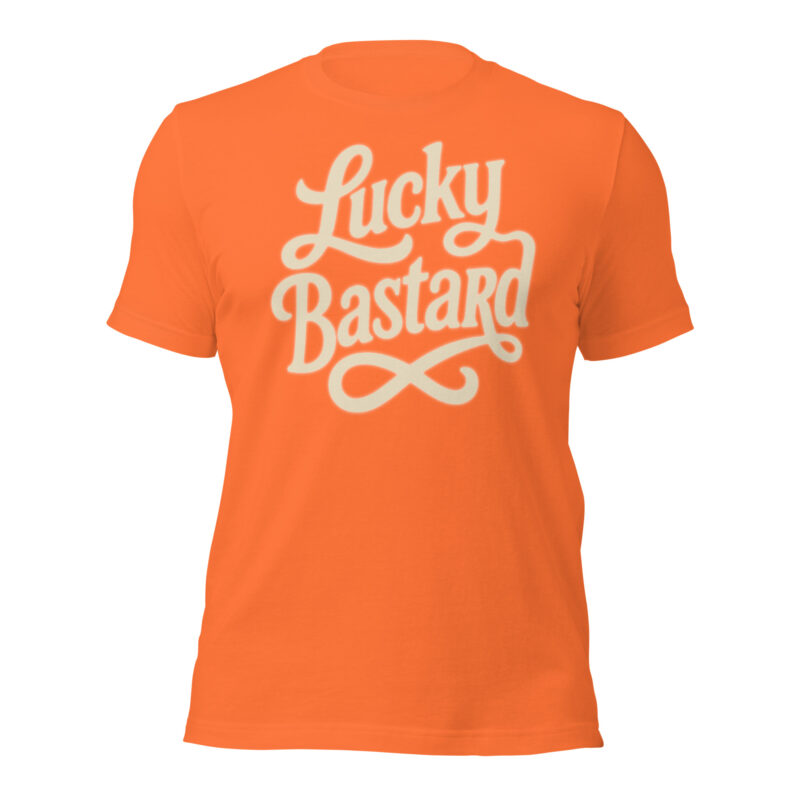 „Lucky Bastard“ – Unisex-T-Shirt – T-Shirts – HOB Products