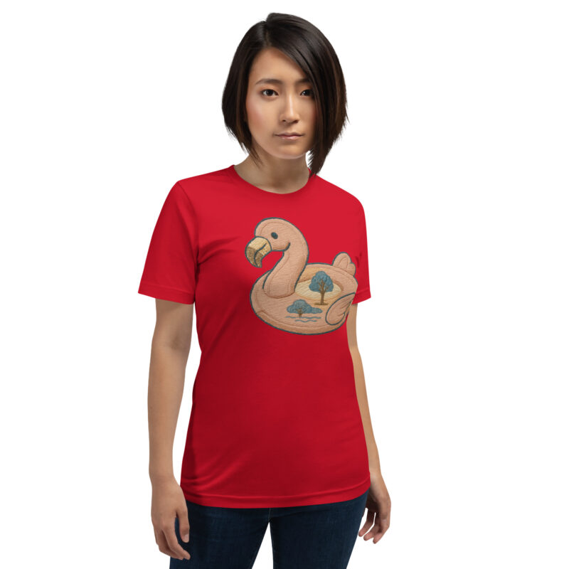 „Gestickt? Denkste!“ – Unisex-T-Shirt – T-Shirts – HOB Products