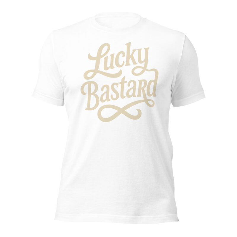 „Lucky Bastard“ – Unisex-T-Shirt – T-Shirts – HOB Products